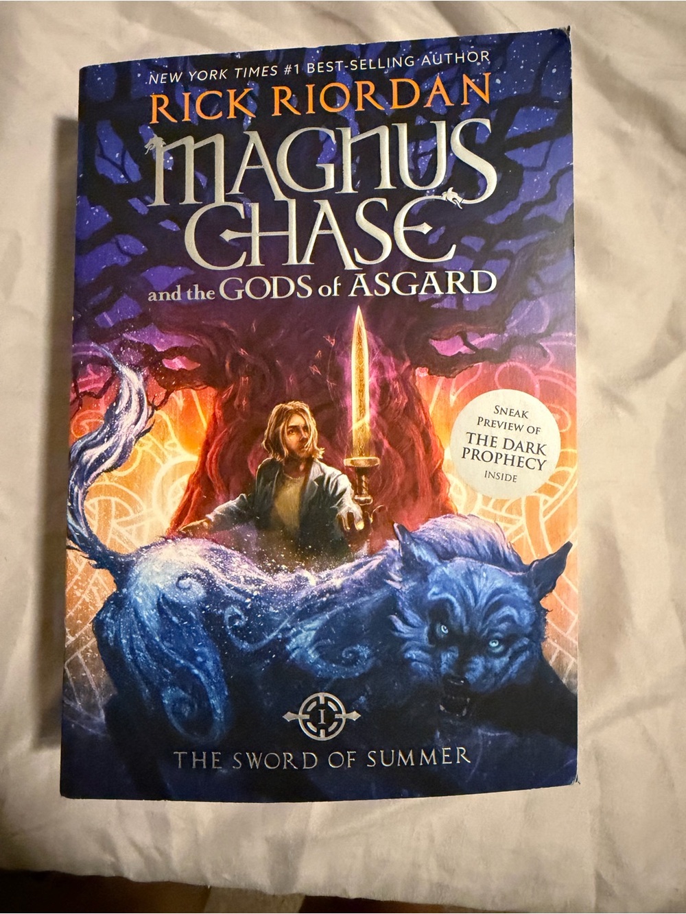 Magnus Chase and the Gods of Asgard: The Sword of Summer - Blue Hardcover by